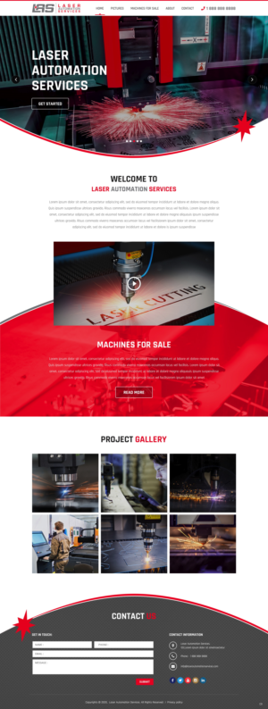 Web Design by pb for this project | Design: #25881433