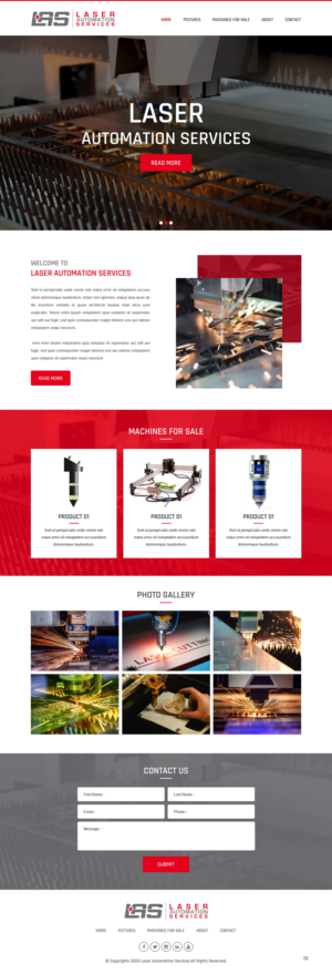 Web Design by pb for this project | Design: #25881435