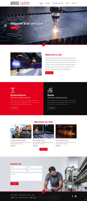 Web Design by pb for this project | Design: #25881437