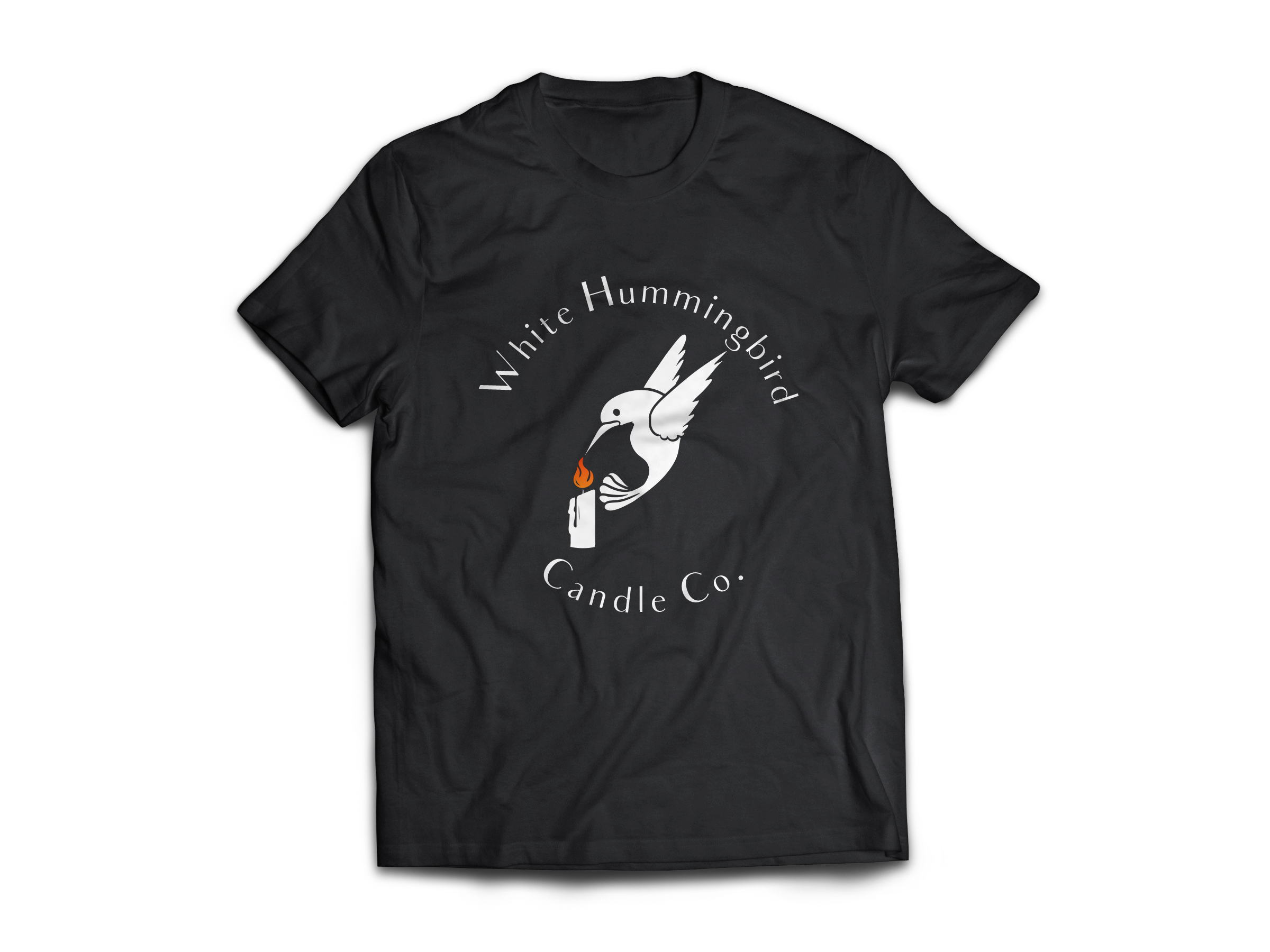 T-shirt Design by Allen Designs for White Hummingbird Candle Co. | Design #25875588