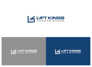 Lift Kings Garage Doors | Logo-Design von goranvisnjic82