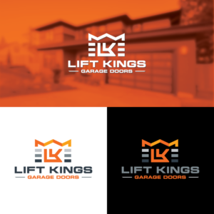 Lift Kings Garage Doors | Logo Design by ds | designstructure
