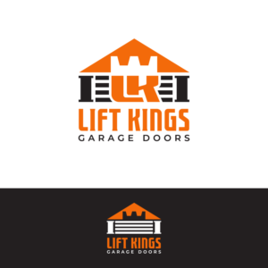 Lift Kings Garage Doors | Logo Design by -:SD:-