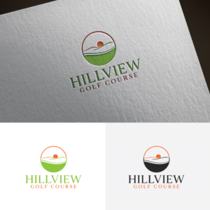 HILLVIEW GOLF COURSE | Logo Design by sankar999