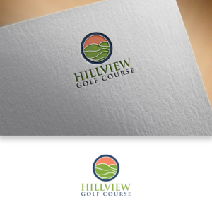 HILLVIEW GOLF COURSE | Logo Design by DesignDUO