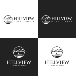HILLVIEW GOLF COURSE | Logo Design by Rii