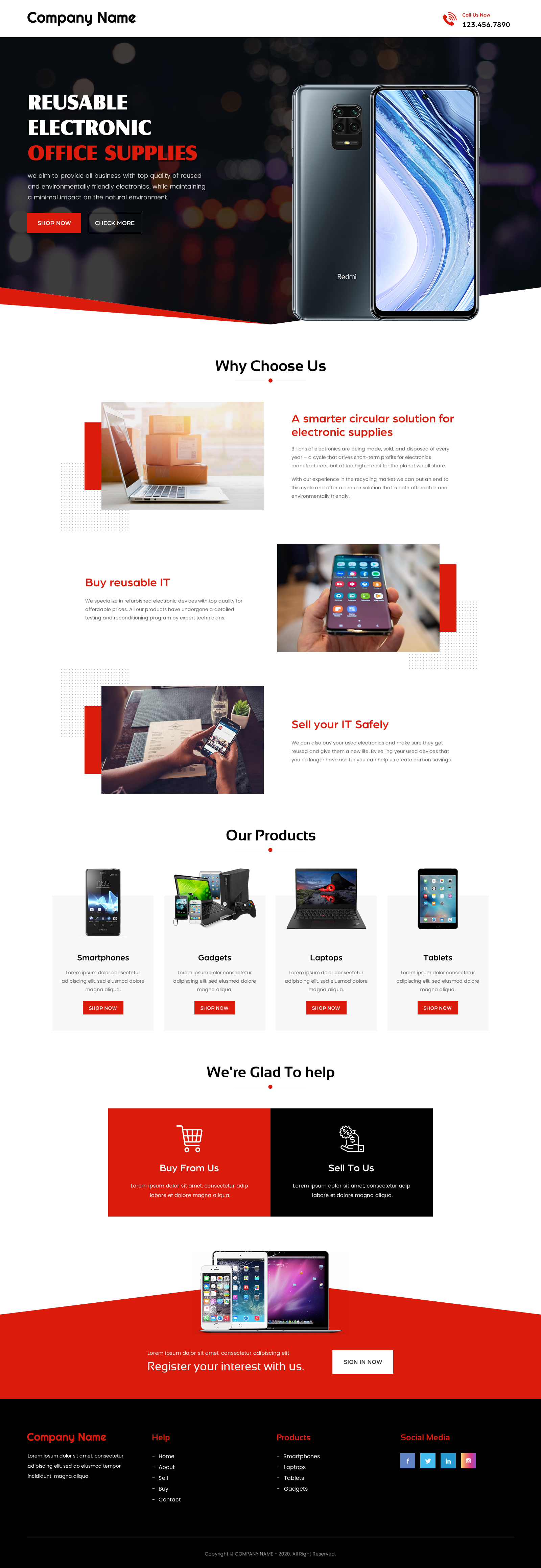 Landing Page Design by rightway for Recycletroop International AB | Design #25893299