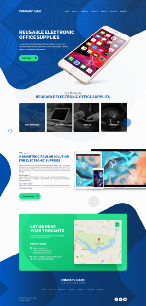 Landing Page Design by SAI DESIGNS