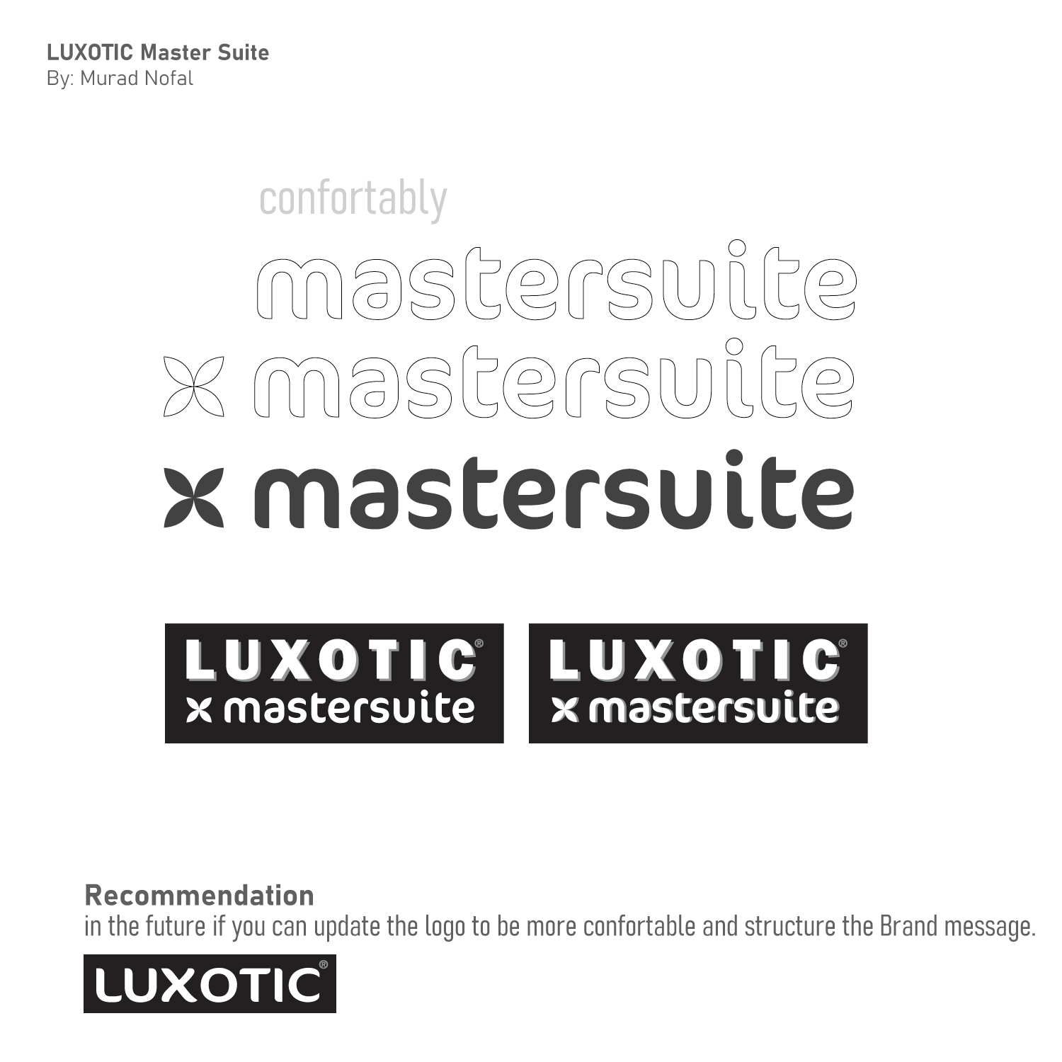 Diseño de Logo por Murad Nofal para LUXOTIC Pty Ltd | Diseño #25877426