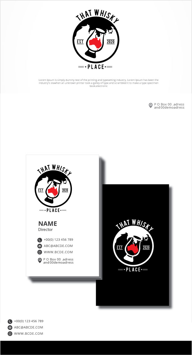 Design de Logo par graphicevolution pour That Whisky Place | Design #25879308