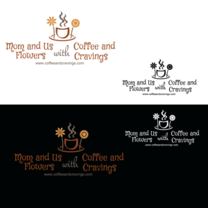 Diseño de Logo por emptyboxgraphics para Mom and Us Flowers with Coffee & Cravings | Diseño: #25877224