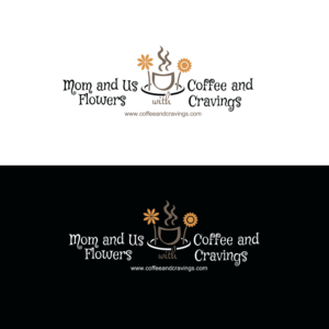 Diseño de Logo por emptyboxgraphics para Mom and Us Flowers with Coffee & Cravings | Diseño: #25878007