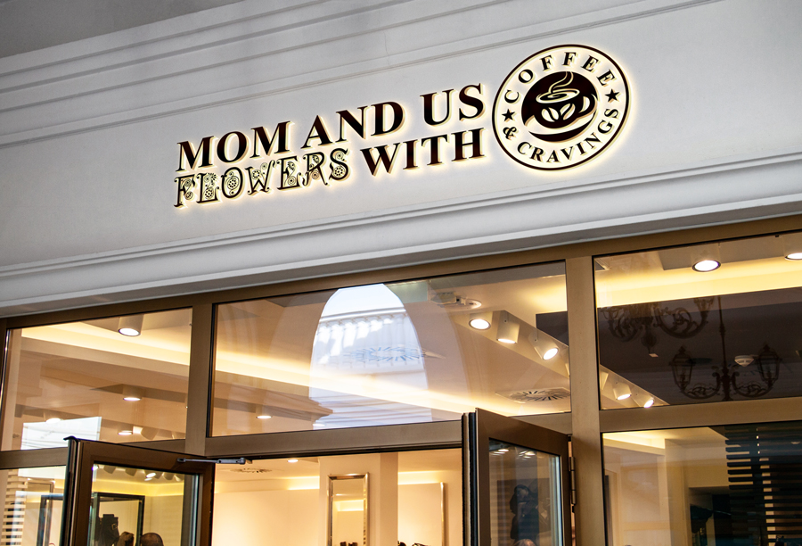 Diseño de Logo por DgnWow para Mom and Us Flowers with Coffee & Cravings | Diseño: #25880034