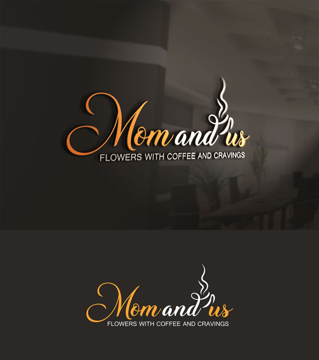 Logo-Design von u2square für Mom and Us Flowers with Coffee & Cravings | Design #25880080