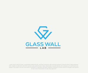 Logo Design by Niizam Uddin for Glass Wall Lab Pty Ltd | Design: #25888266