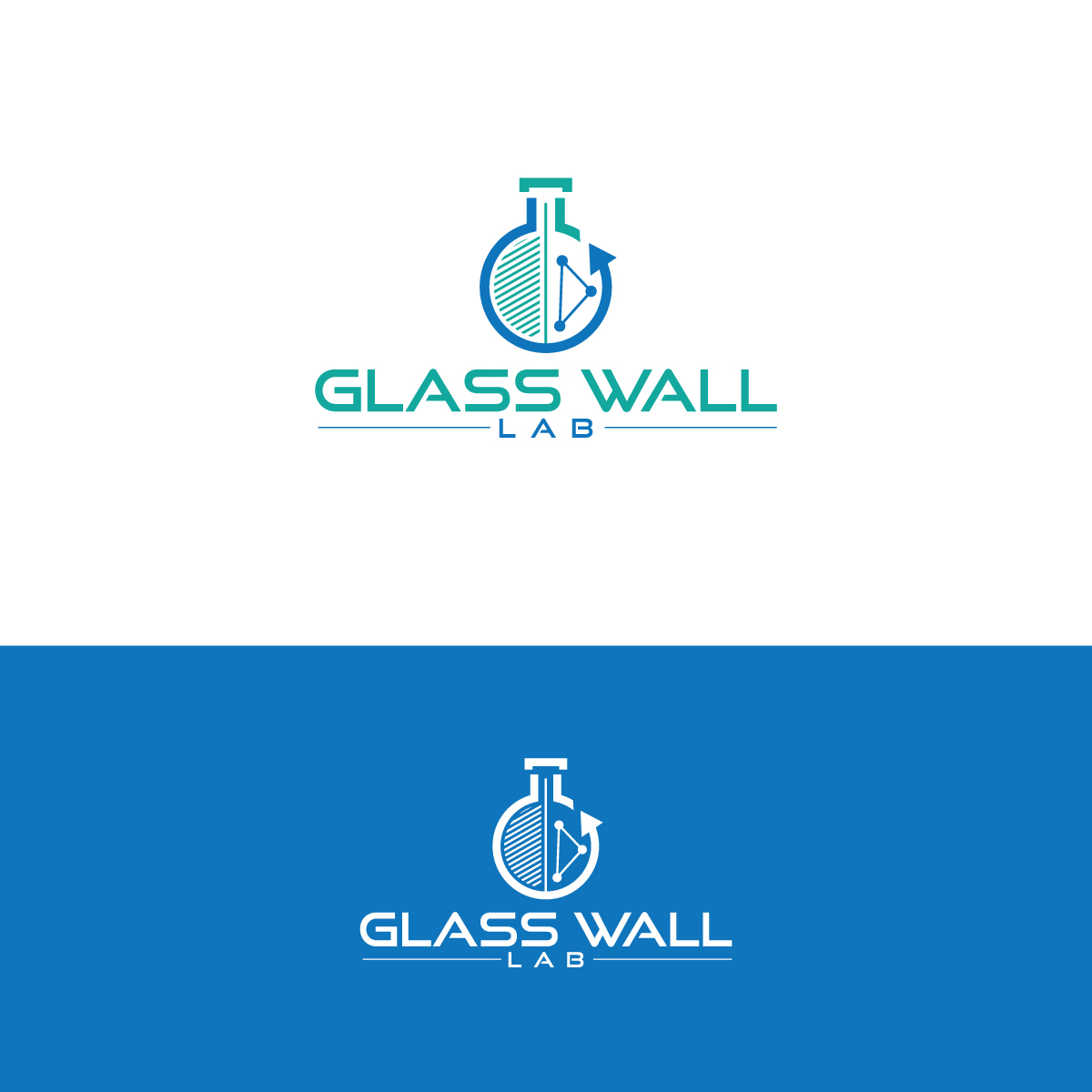 Logo Design by Graphic Bricks for Glass Wall Lab Pty Ltd | Design #25879635
