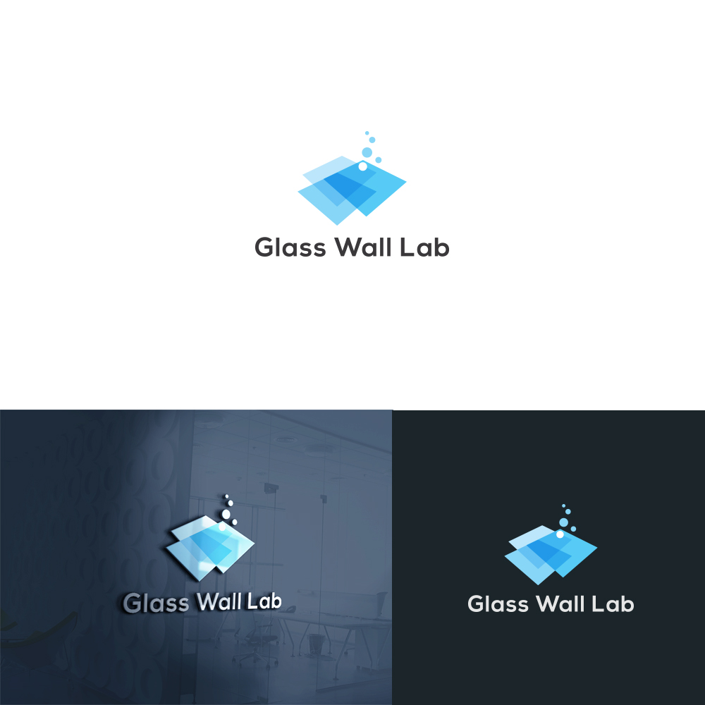 Diseño de Logo por AL-BARAKAH para Glass Wall Lab Pty Ltd | Diseño #25877283
