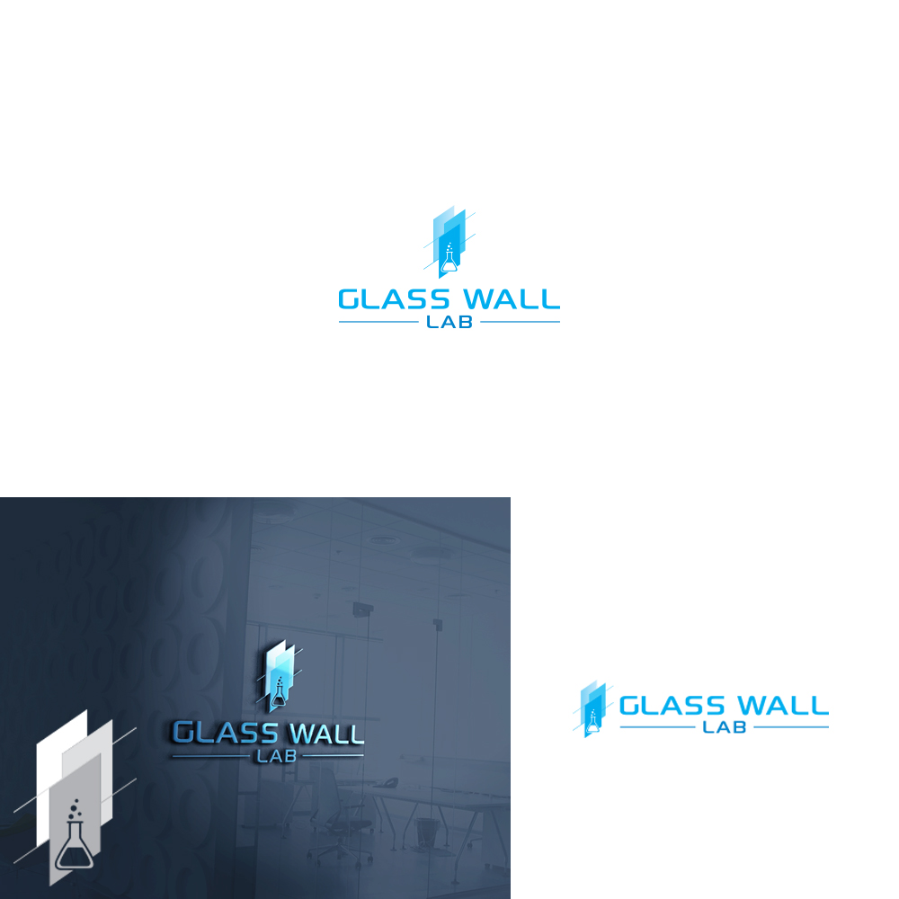 Logo Design by AL-BARAKAH for Glass Wall Lab Pty Ltd | Design #25890524