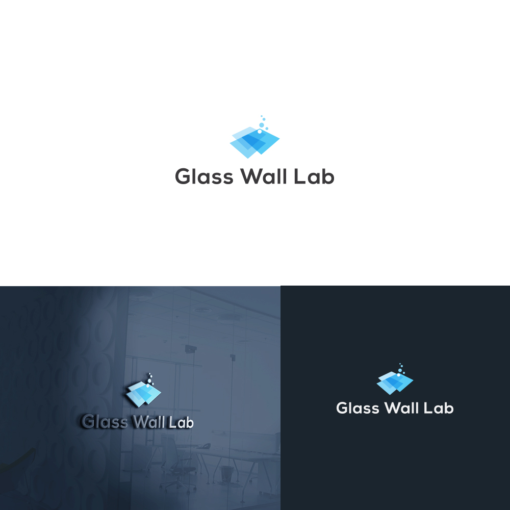 Logo Design by AL-BARAKAH for Glass Wall Lab Pty Ltd | Design #25890534