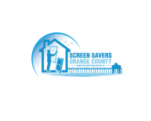 Screen Savers Orange County | Logo Design by Juli creation