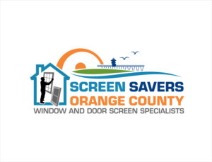 Screen Savers Orange County | Logo Design by BNdesigner
