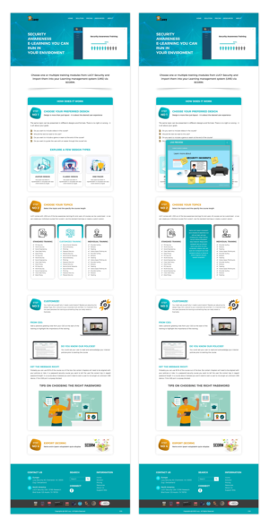 Web Design by pb for LUCY Security AG | Design: #25896117