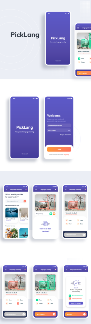 App Design by FIORENTINA for this project | Design #25895377