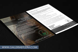 Flyer Design by galleria.by.leah