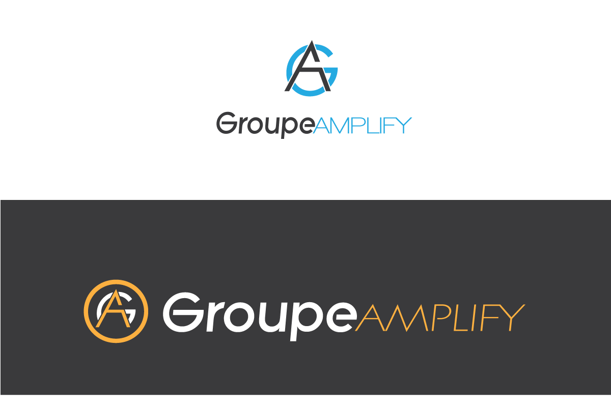 Logo Design by hirundo.design for Groupe Amplify | Design #3037837