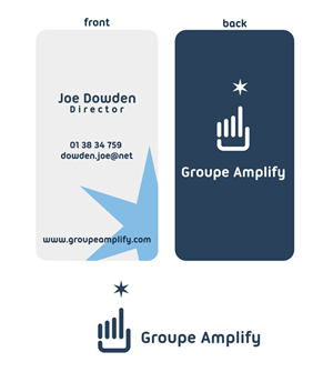 Logo Design by Shtef Sokolovich for Groupe Amplify | Design: #3043435