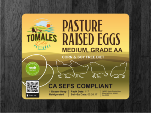 Changes to a modern Egg carton label  | Diseño Gráfico por Atvento Graphics