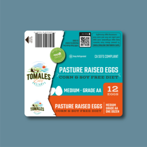 Changes to a modern Egg carton label  | Diseño Gráfico por Aistikart