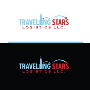 Traveling Stars Logistics LLC. | Logo Design by FourtuneDesign