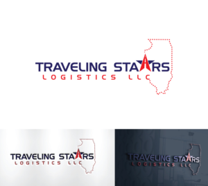 Traveling Stars Logistics LLC. | Logo Design by alpha hop