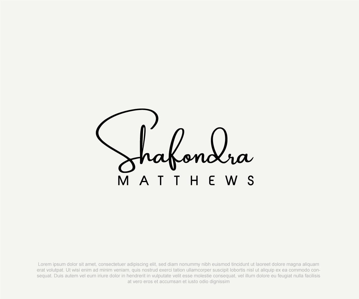 Design de Logo par Niizam Uddin pour Shafondra Matthews | Design #25888291