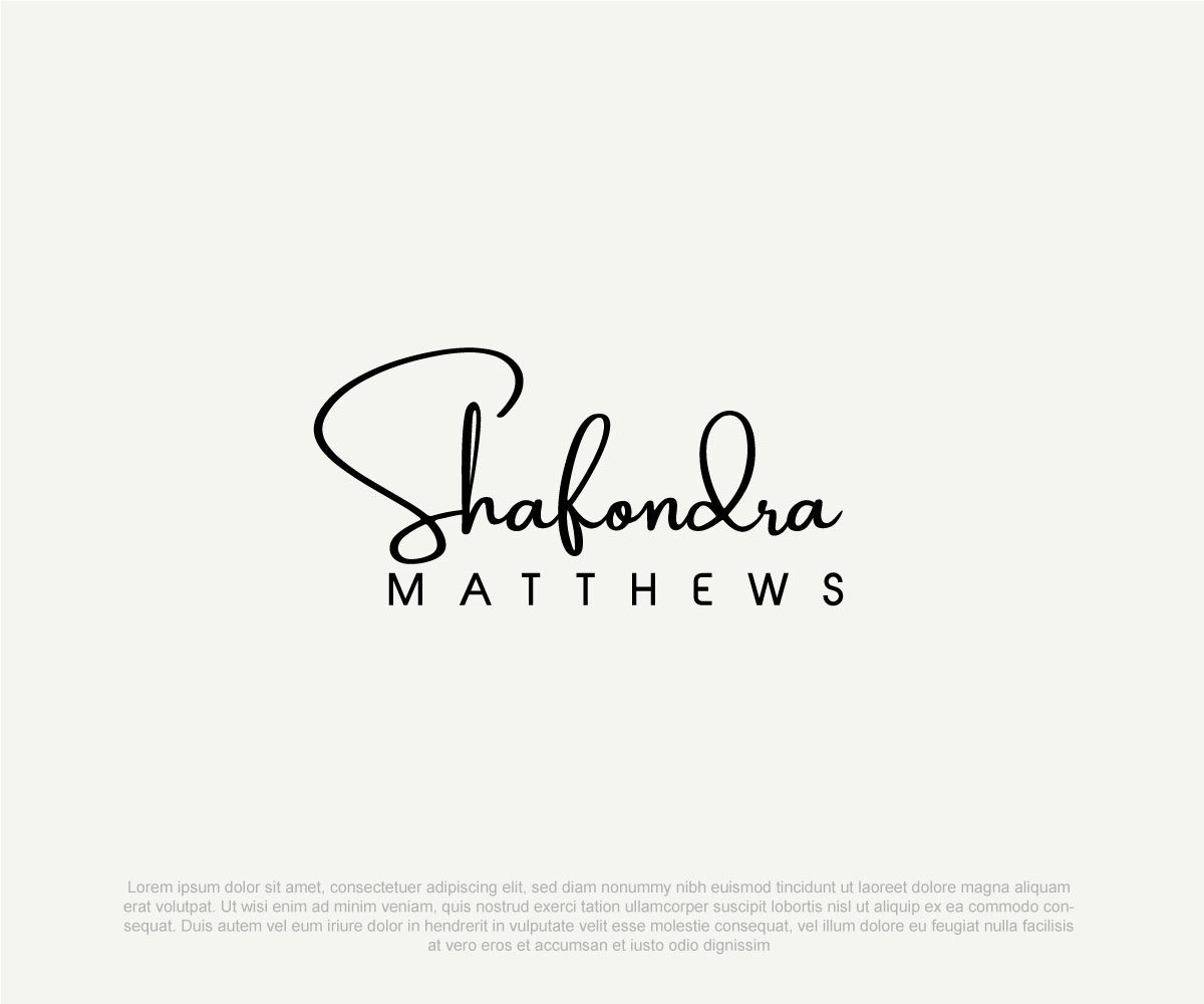 Logo Design by Niizam Uddin for Shafondra Matthews | Design #25888292