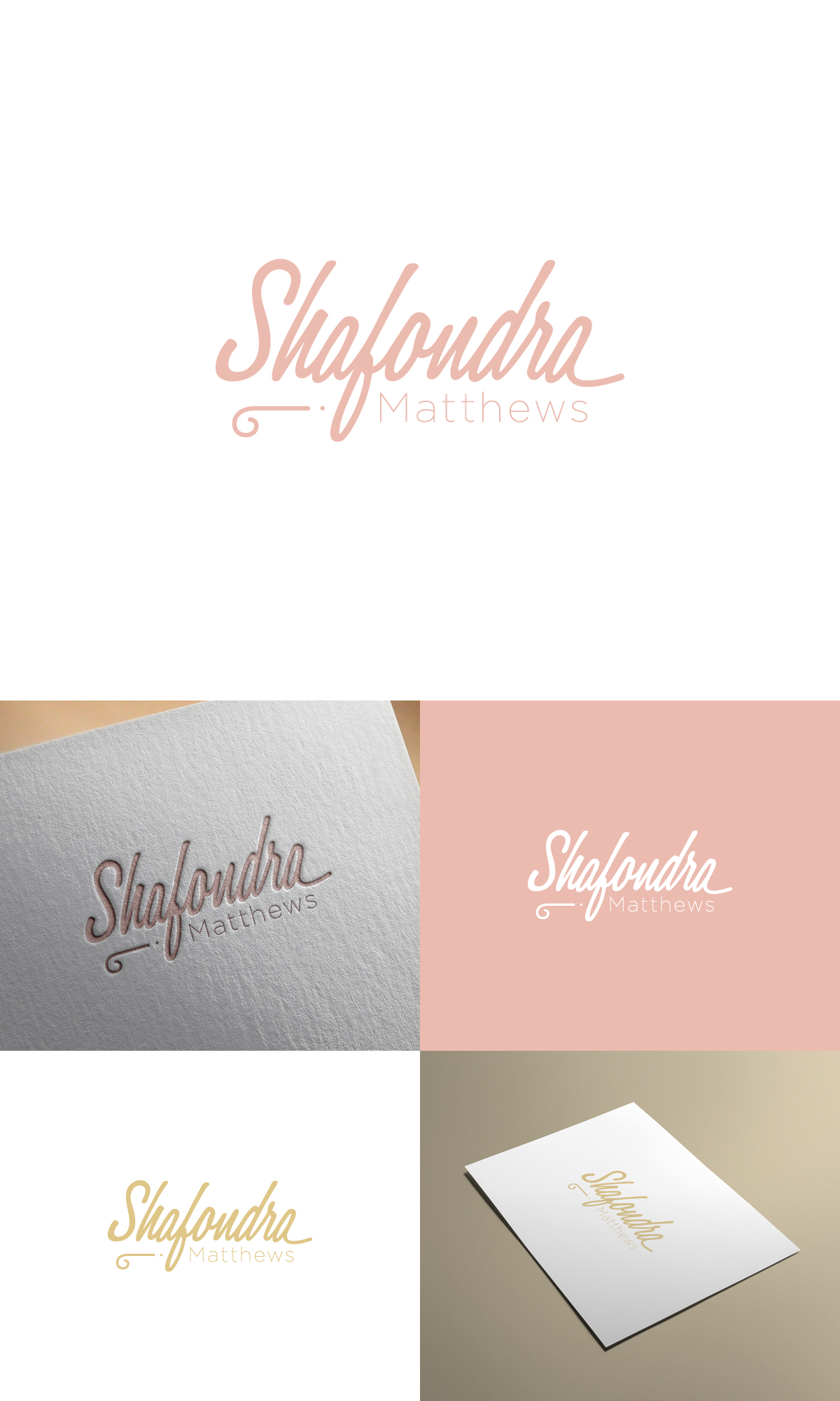 Logo Design by NineOwl for Shafondra Matthews | Design #25884344