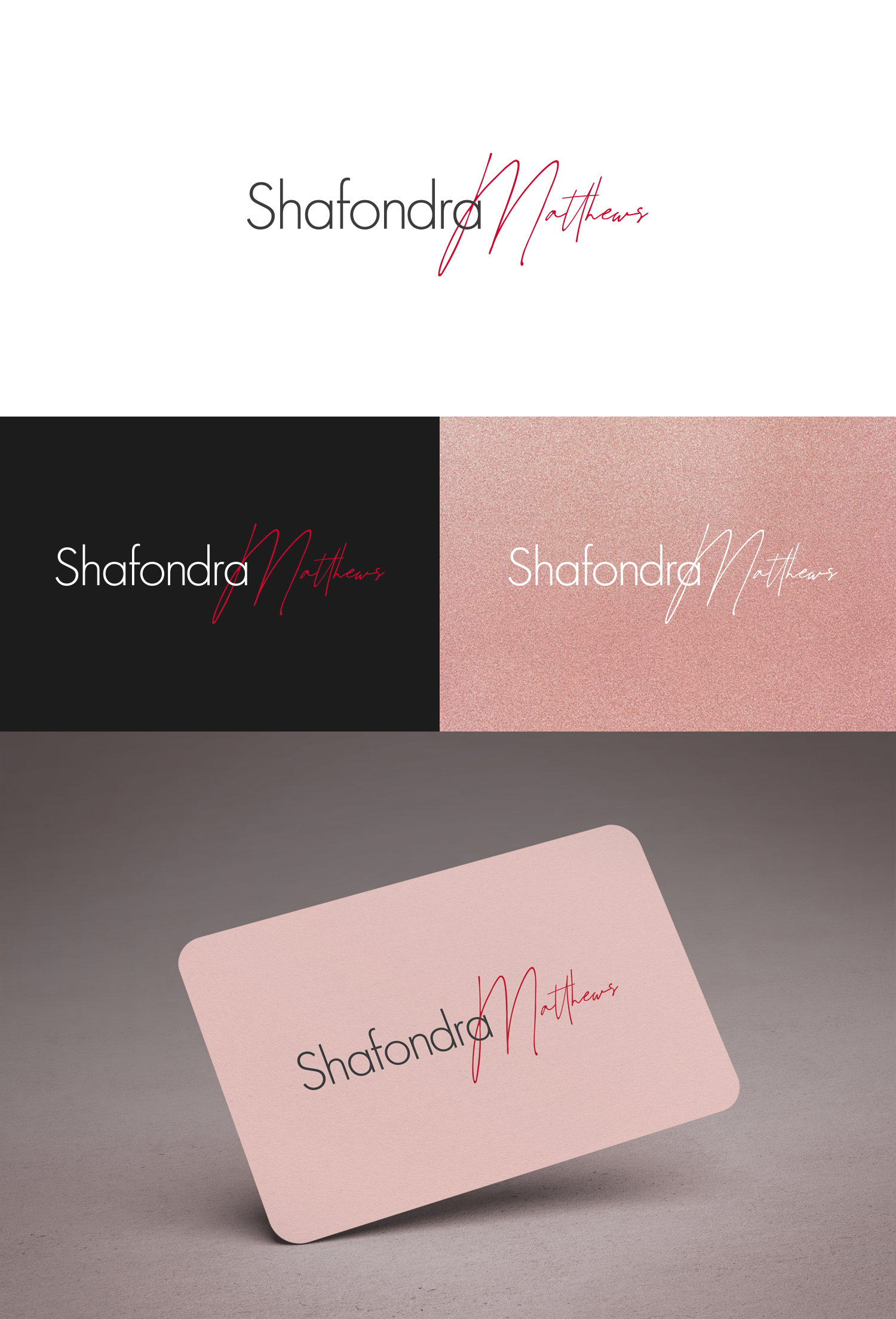 Logo Design by designbysy for Shafondra Matthews | Design #25913033