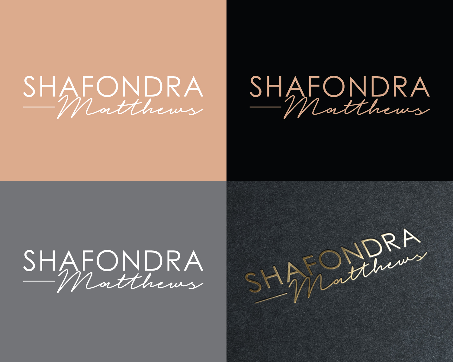 Logo Design by Atec for Shafondra Matthews | Design #25883971