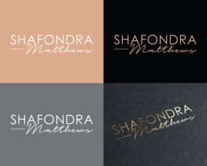 Logo-Design von Atec für Shafondra Matthews | Design: #25883971