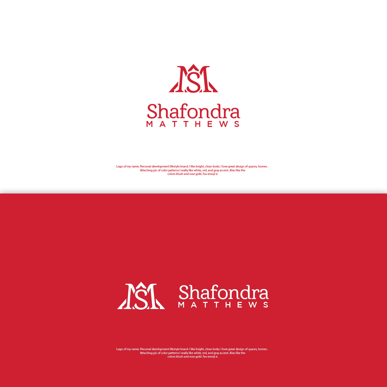 Logo-Design von nzdesigners für Shafondra Matthews | Design #25886630