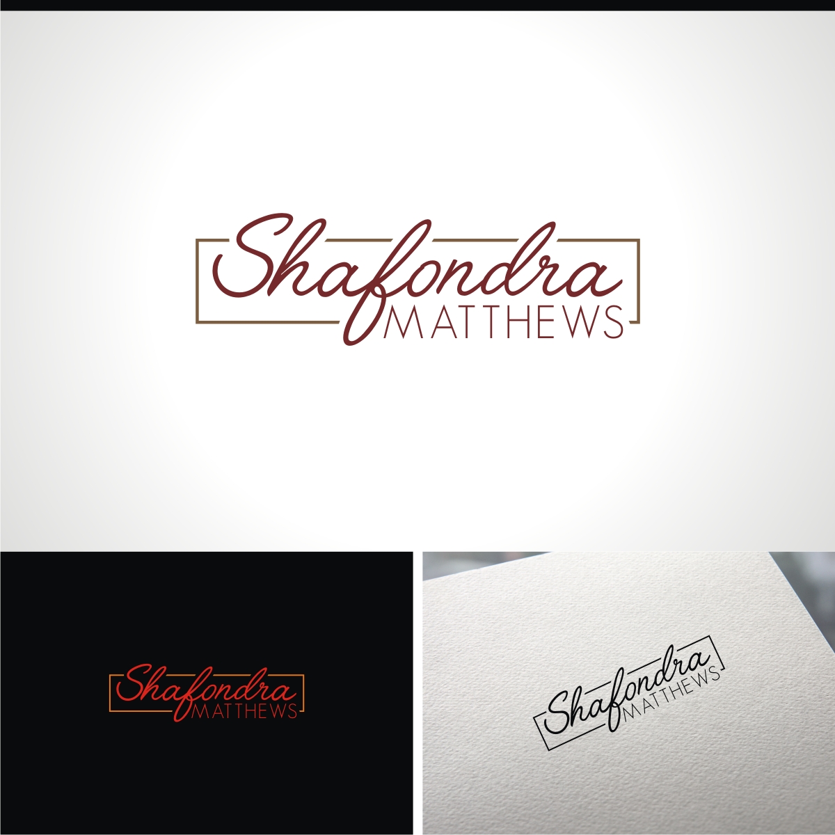 Design de Logo par e-graphics pour Shafondra Matthews | Design #25882974