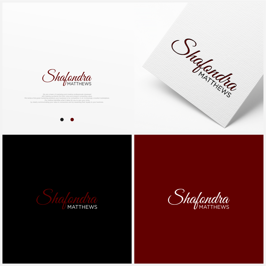 Diseño de Logo por vintana para Shafondra Matthews | Diseño #25893290