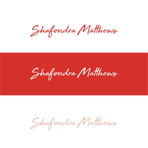 Logo-Design von Sushma für Shafondra Matthews | Design: #25886197