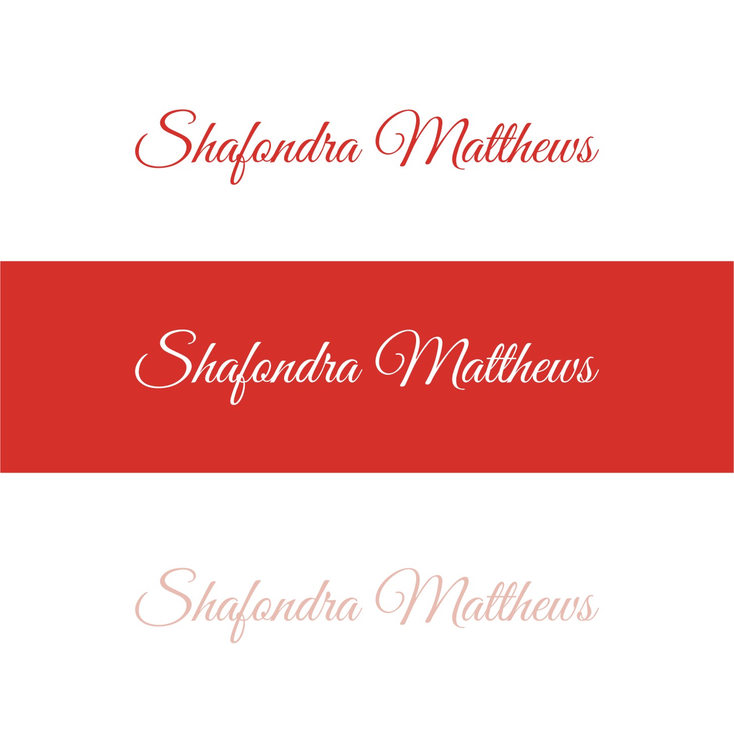 Logo-Design von Sushma für Shafondra Matthews | Design #25886203