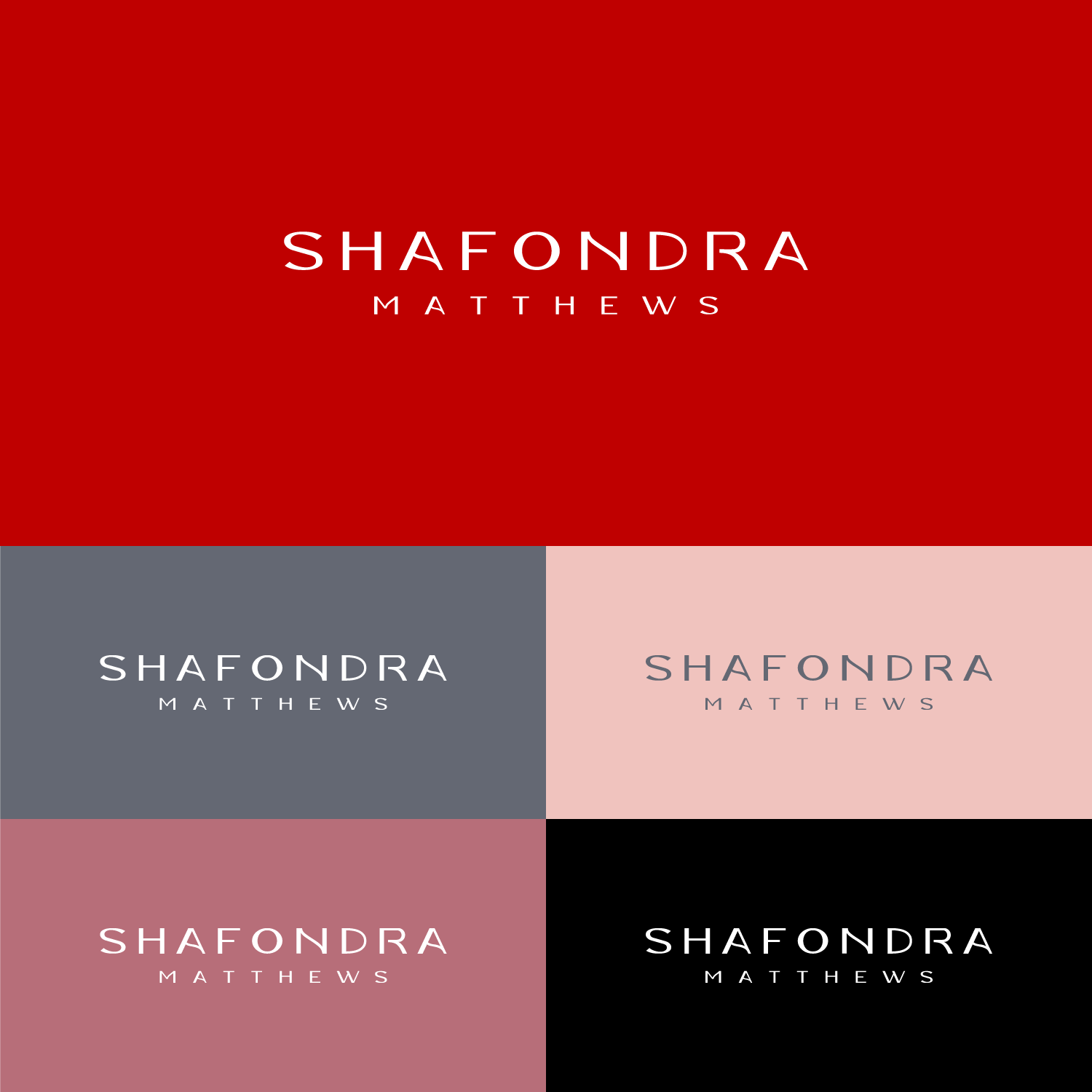 Logo Design by SlashGrid for Shafondra Matthews | Design #25913561
