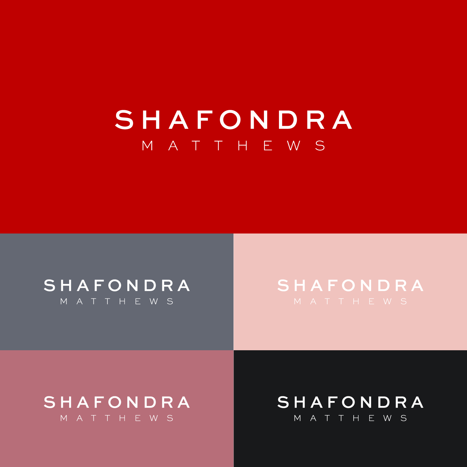 Logo Design by SlashGrid for Shafondra Matthews | Design #25913562