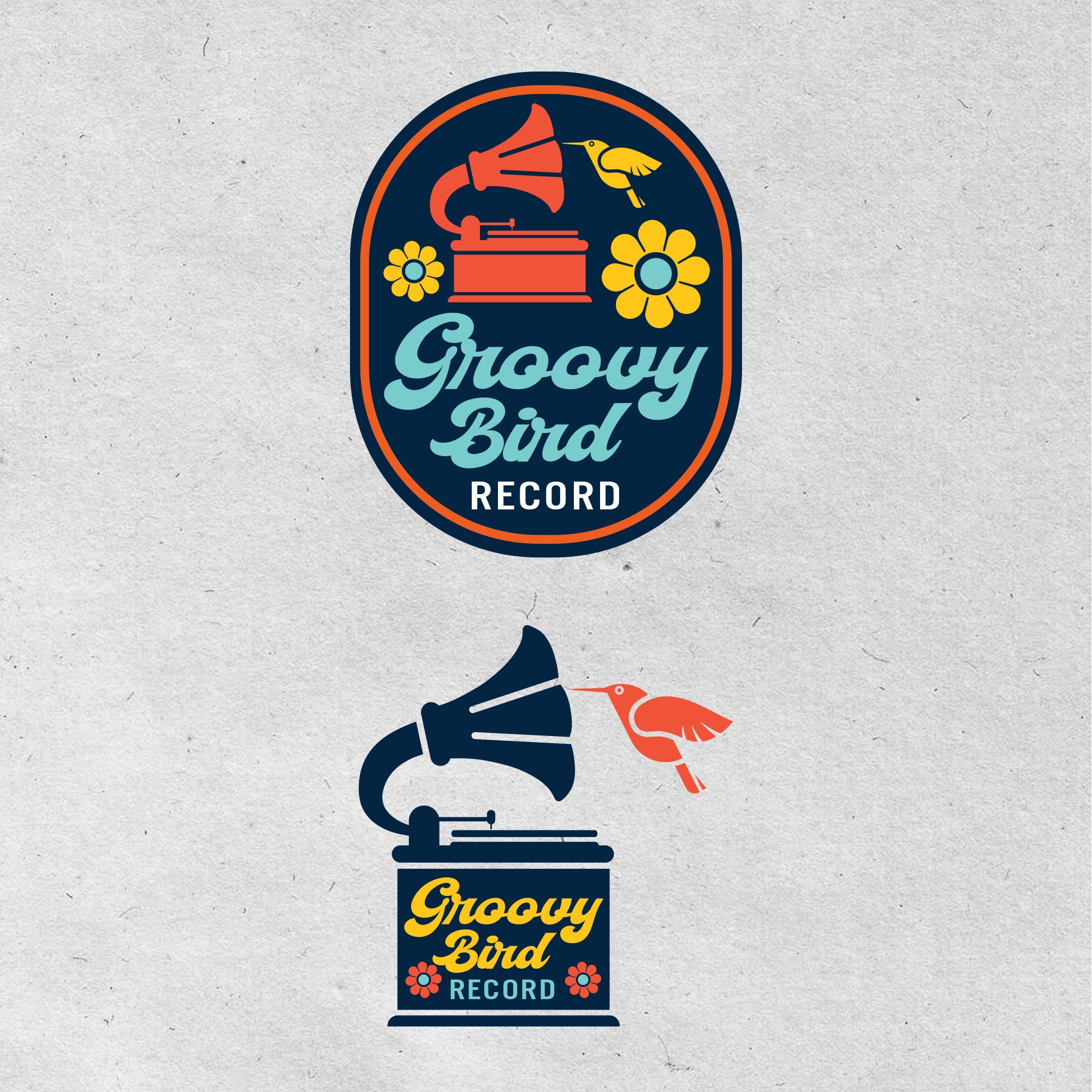 Logo Design by simple mind for Groovy Bird Records | Design #25884743