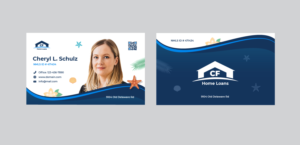 CF Home Loans | Visitenkarten-Design von ag622988