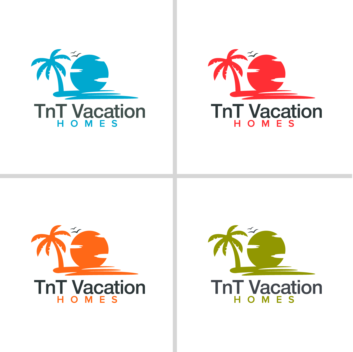 Diseño de Logo por 4tech services para TnT Vacation Homes | Diseño #25893781